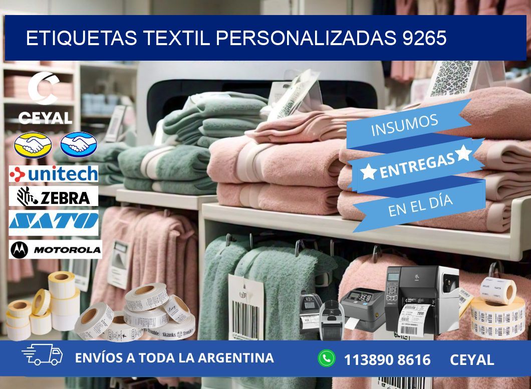 ETIQUETAS TEXTIL PERSONALIZADAS 9265