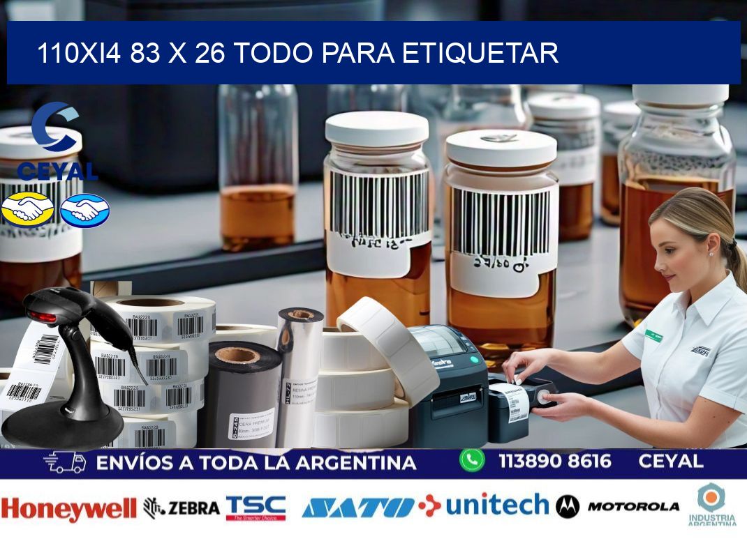110Xi4 83 x 26 TODO PARA ETIQUETAR