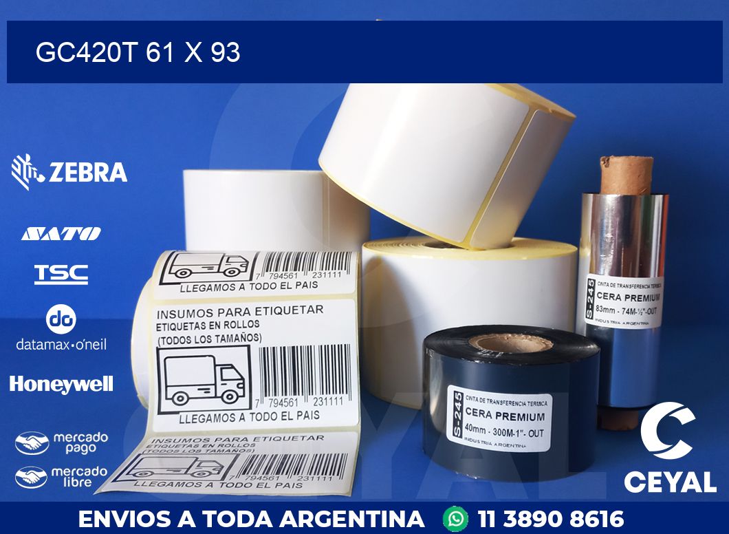 GC420T 61 x 93