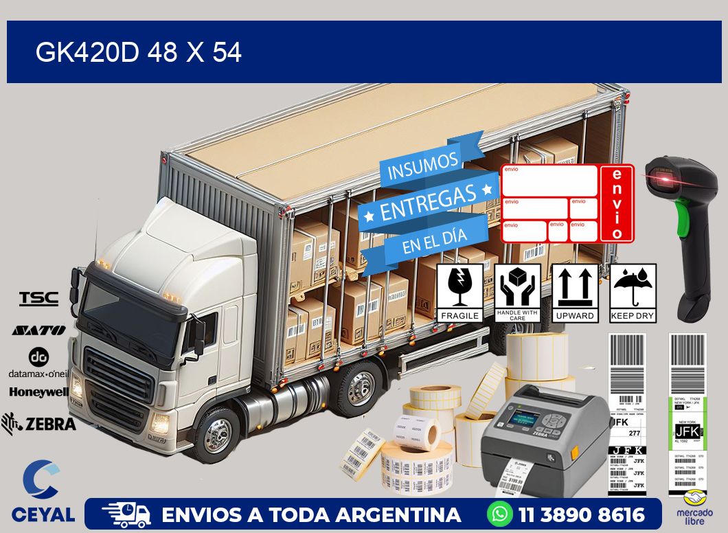 GK420D 48 x 54