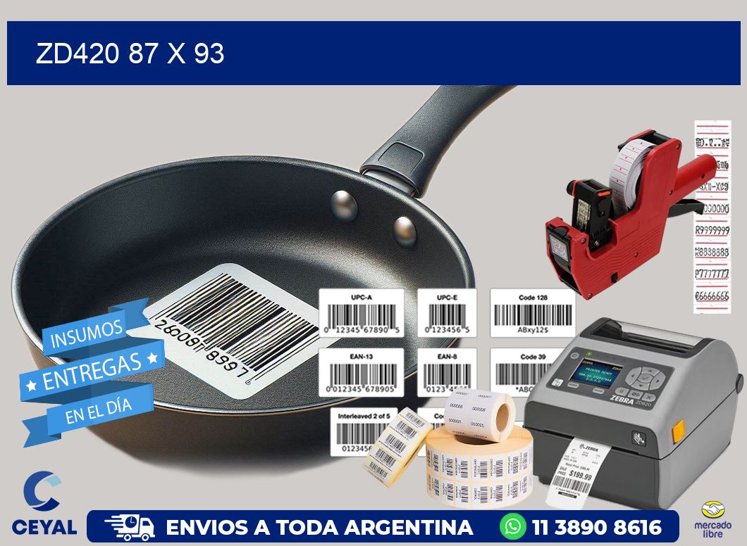 ZD420 87 x 93
