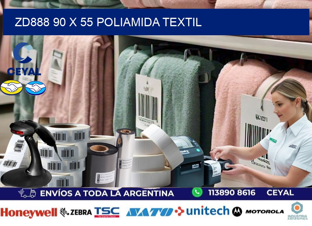 ZD888 90 x 55 POLIAMIDA TEXTIL