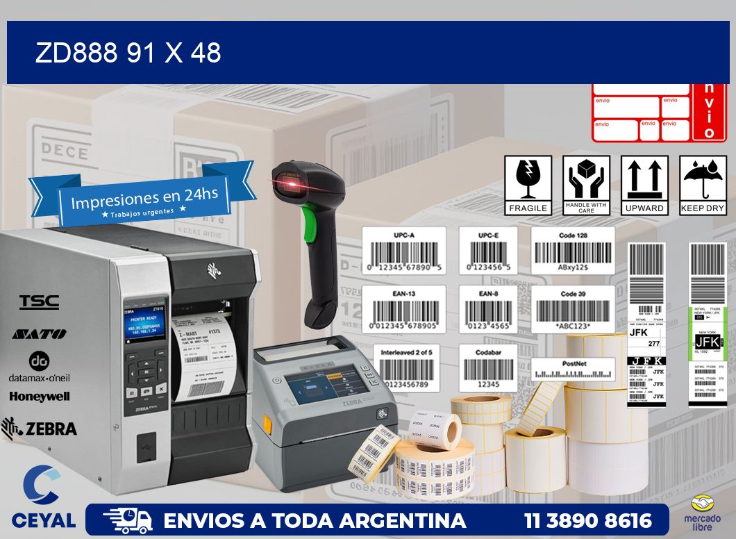 ZD888 91 x 48