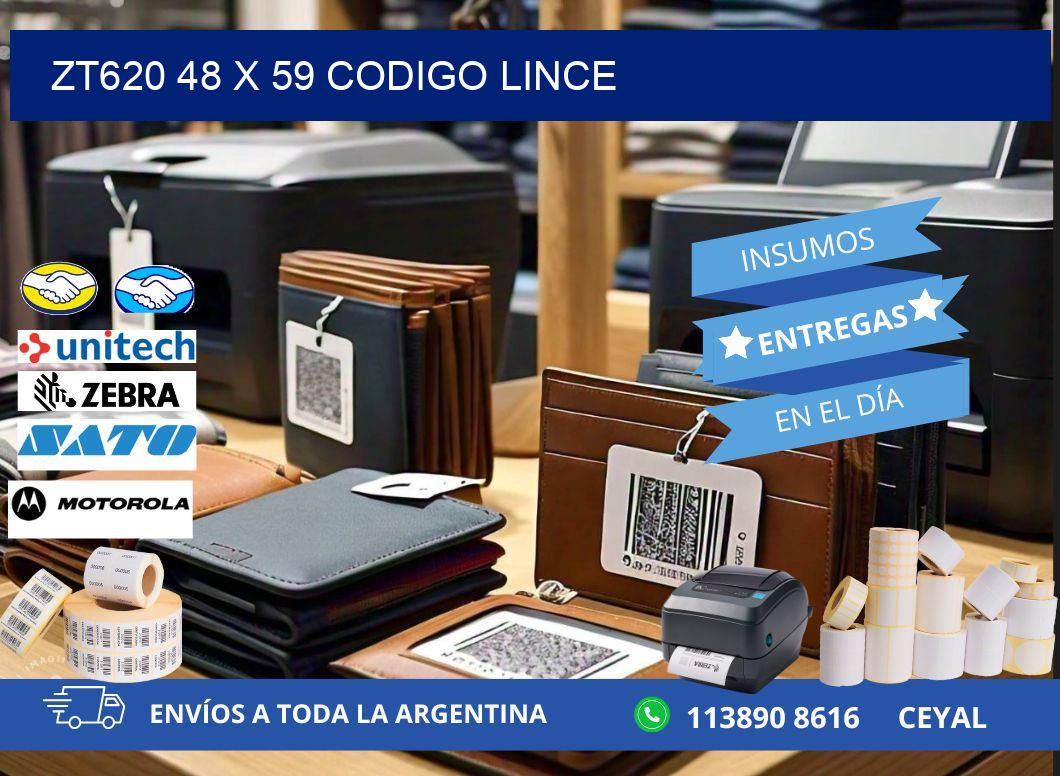 ZT620 48 x 59 CODIGO LINCE
