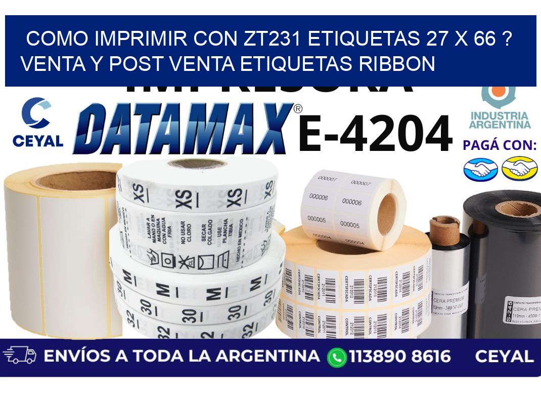 como imprimir con zt231 etiquetas 27 x 66 ? Venta y post venta etiquetas ribbon