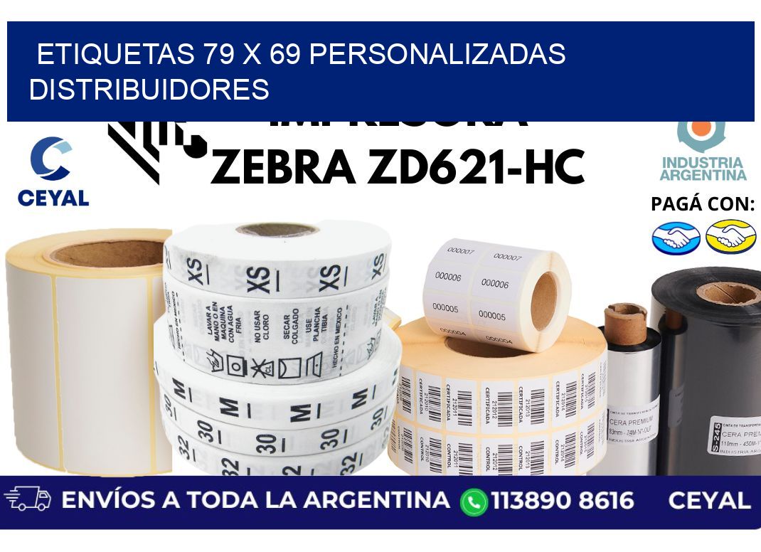etiquetas 79 x 69 personalizadas distribuidores