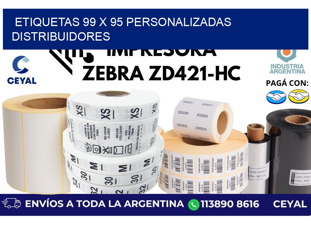 etiquetas 99 x 95 personalizadas distribuidores