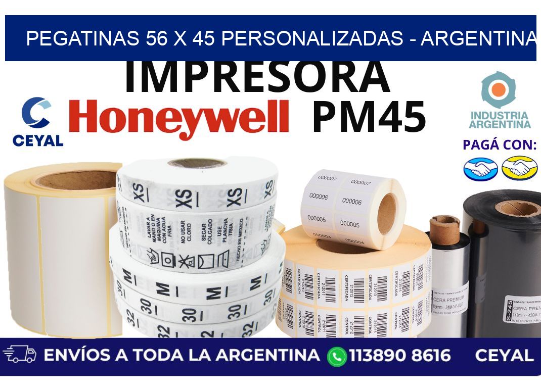 pegatinas 56 x 45 personalizadas – Argentina