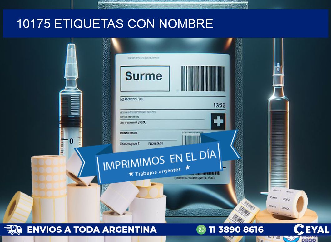 10175 etiquetas con nombre