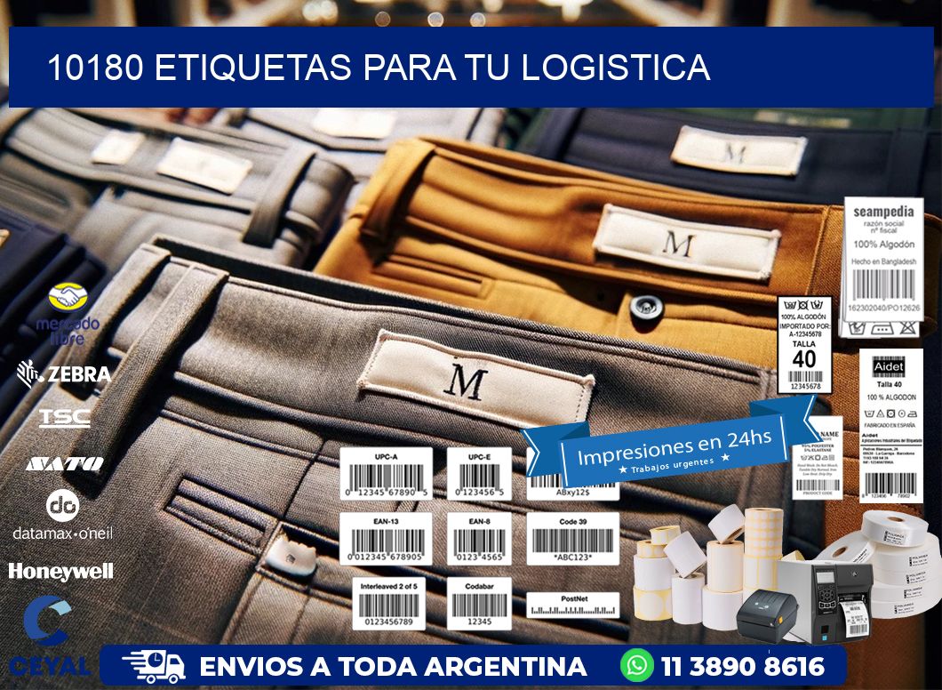 10180 etiquetas para tu logistica