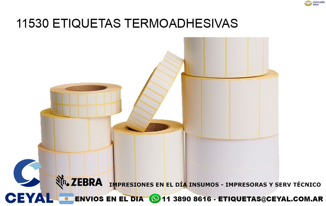 11530 etiquetas termoadhesivas