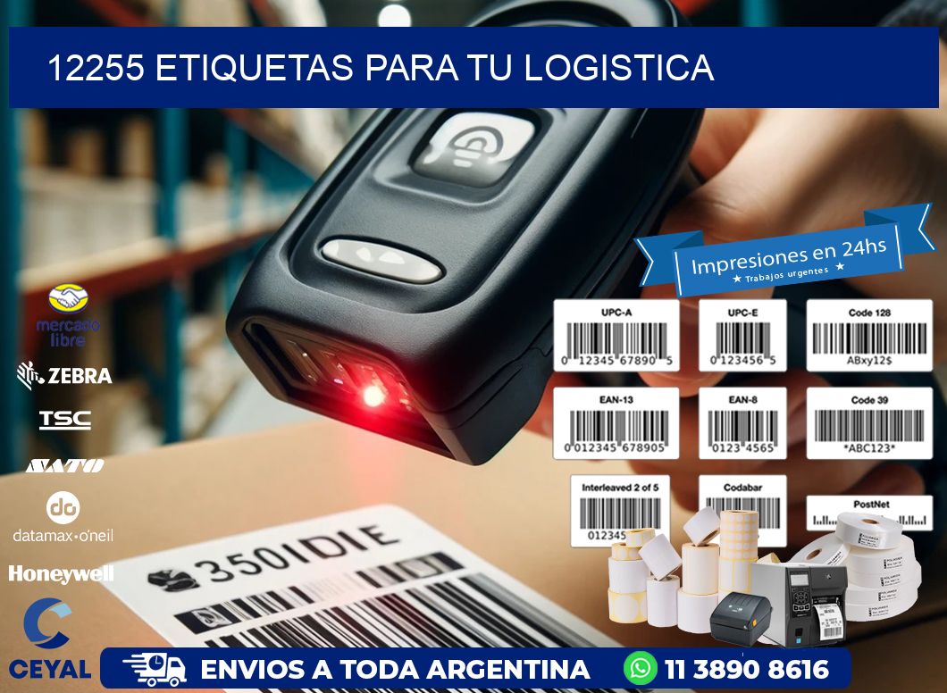 12255 etiquetas para tu logistica