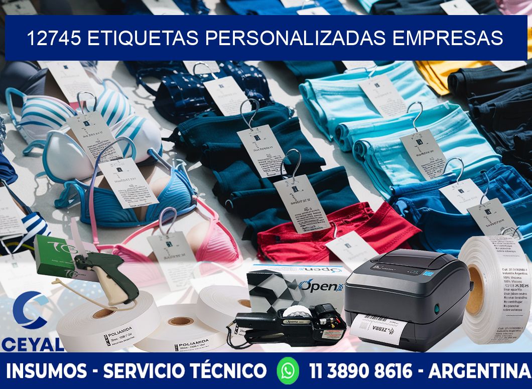 12745 Etiquetas personalizadas empresas