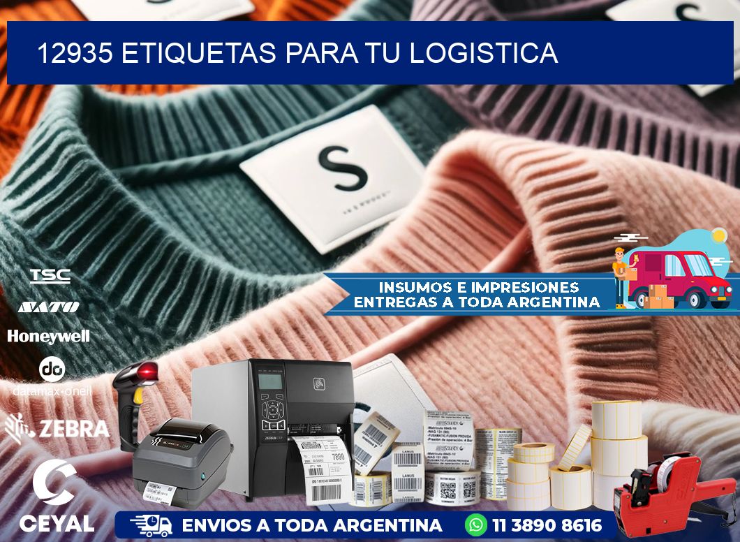 12935 etiquetas para tu logistica