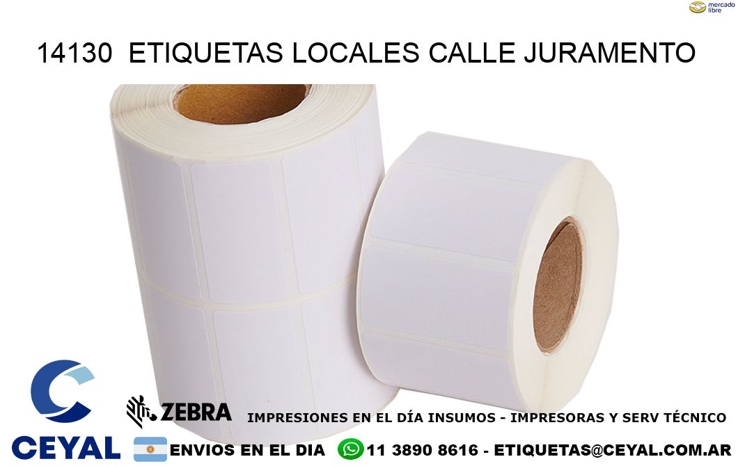 14130  etiquetas locales calle juramento