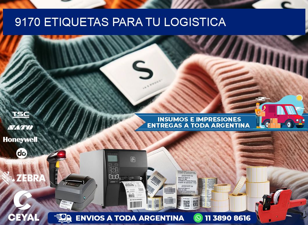 9170 etiquetas para tu logistica