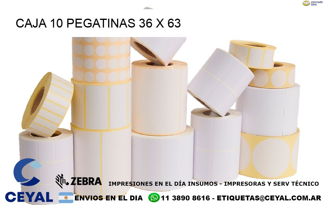 CAJA 10 PEGATINAS 36 x 63