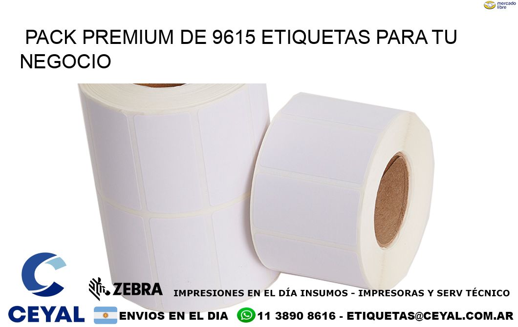 Pack premium de 9615 etiquetas para tu negocio
