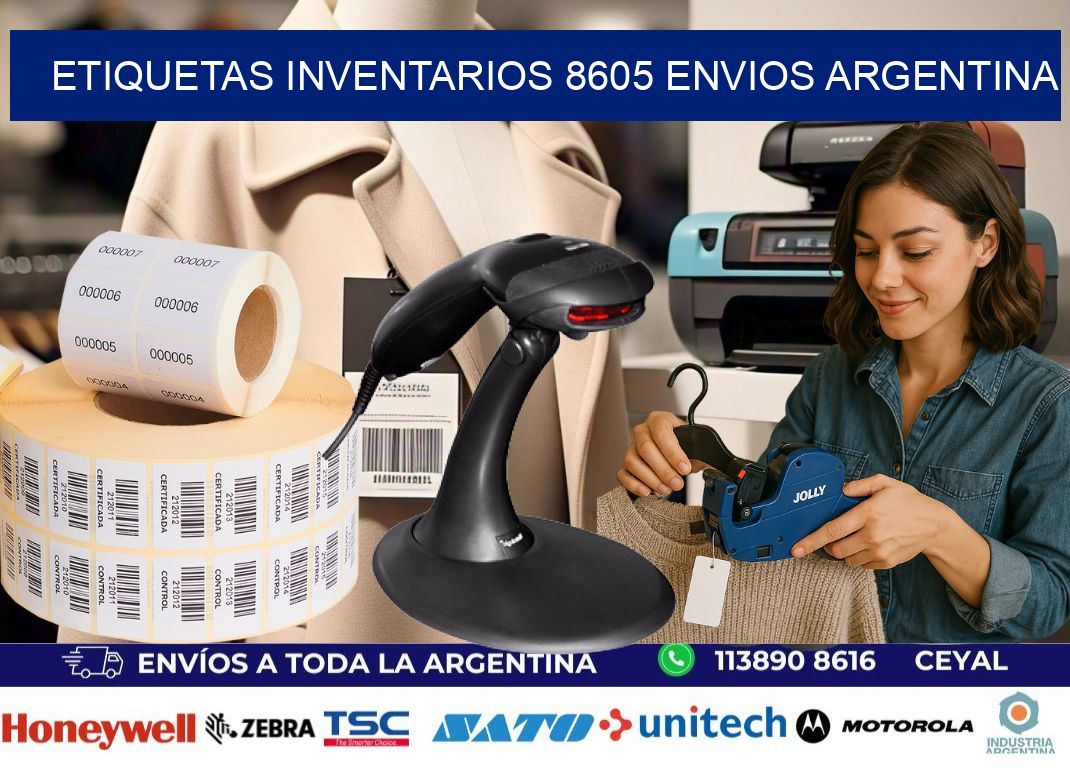 etiquetas inventarios 8605 ENVIOS ARGENTINA