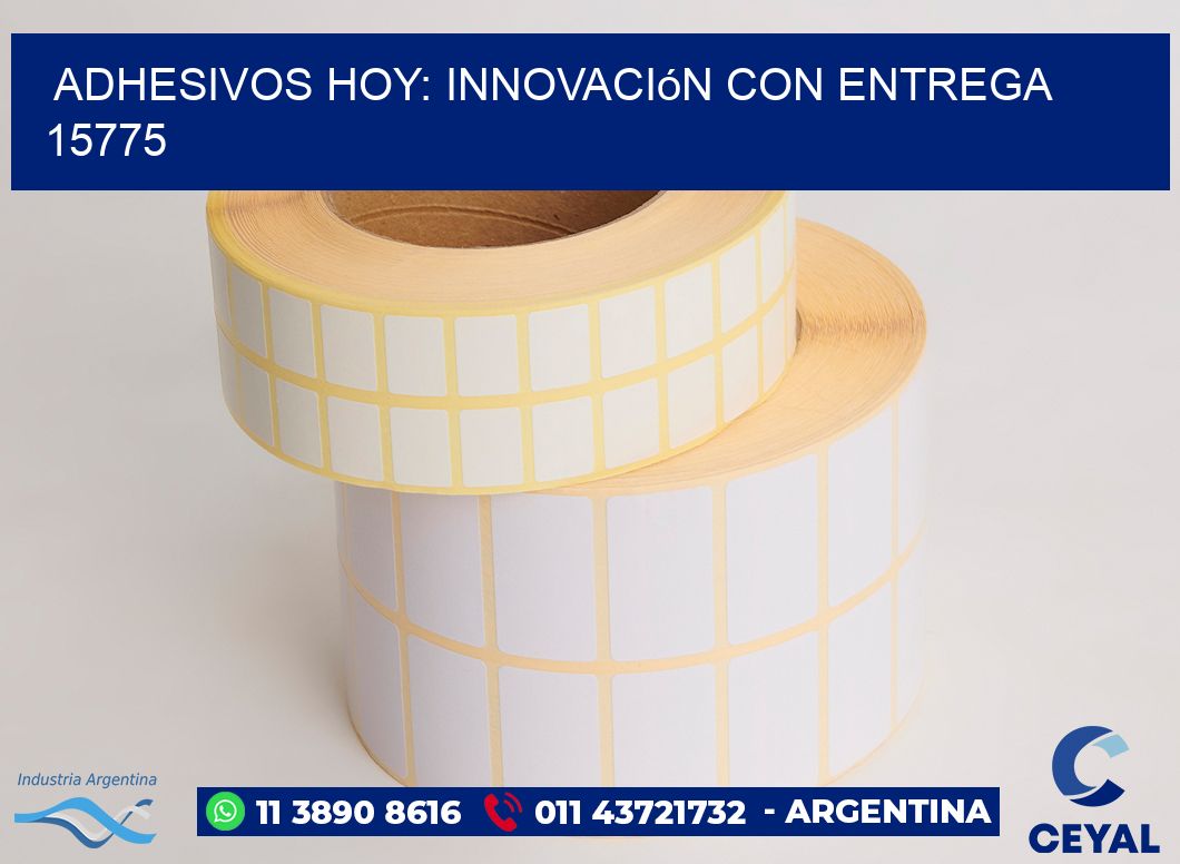 Adhesivos Hoy: Innovación con Entrega 15775
