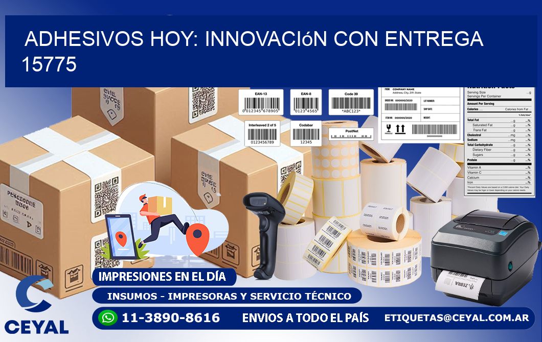 Adhesivos Hoy: Innovación con Entrega 15775