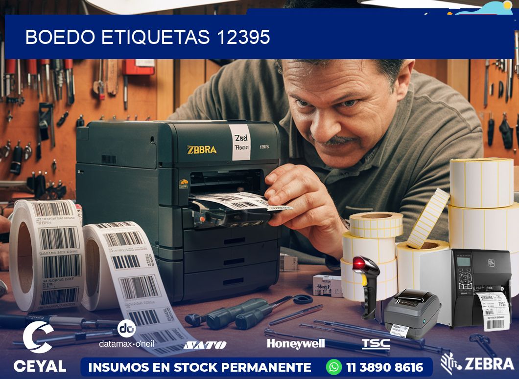 Boedo etiquetas 12395