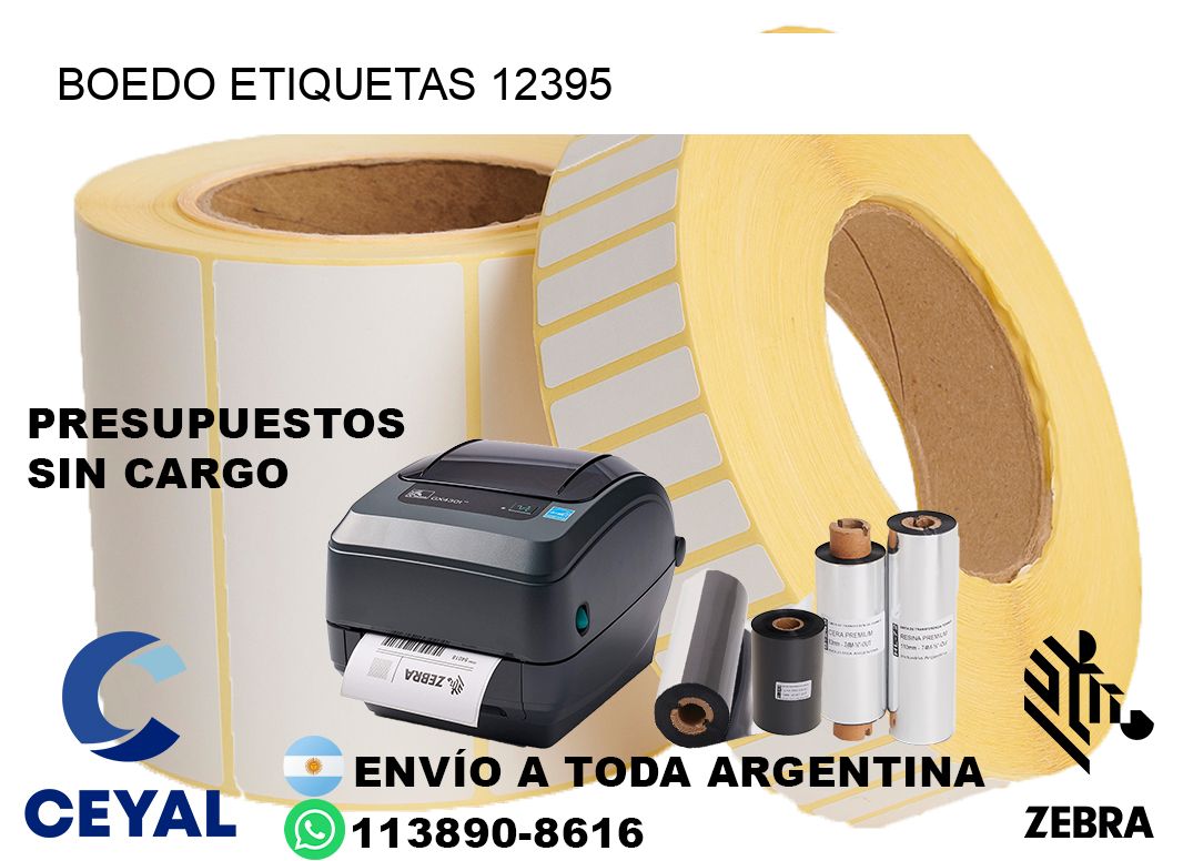 Boedo etiquetas 12395