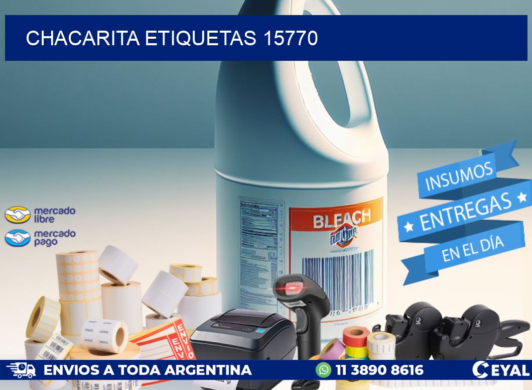 Chacarita etiquetas 15770