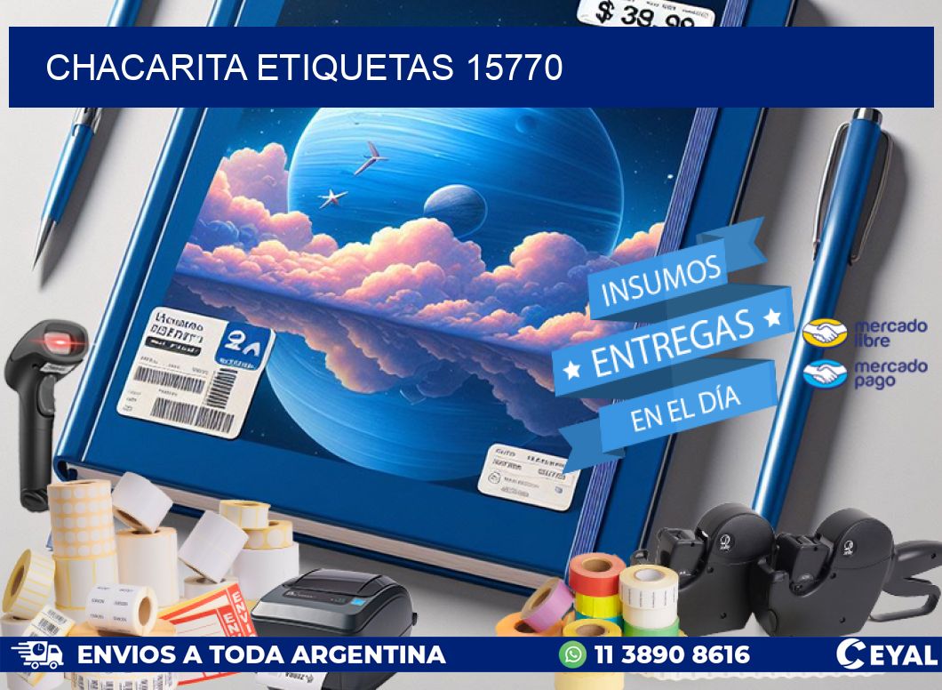 Chacarita etiquetas 15770