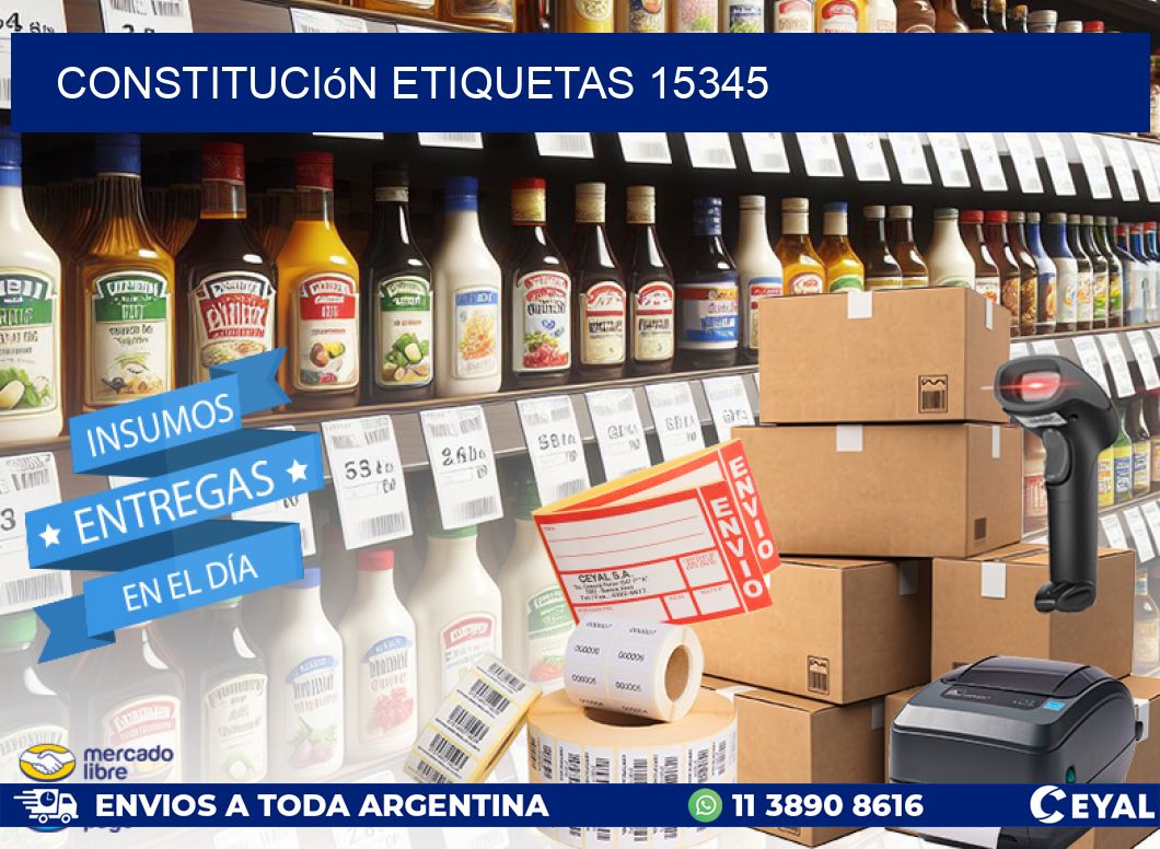 Constitución etiquetas 15345