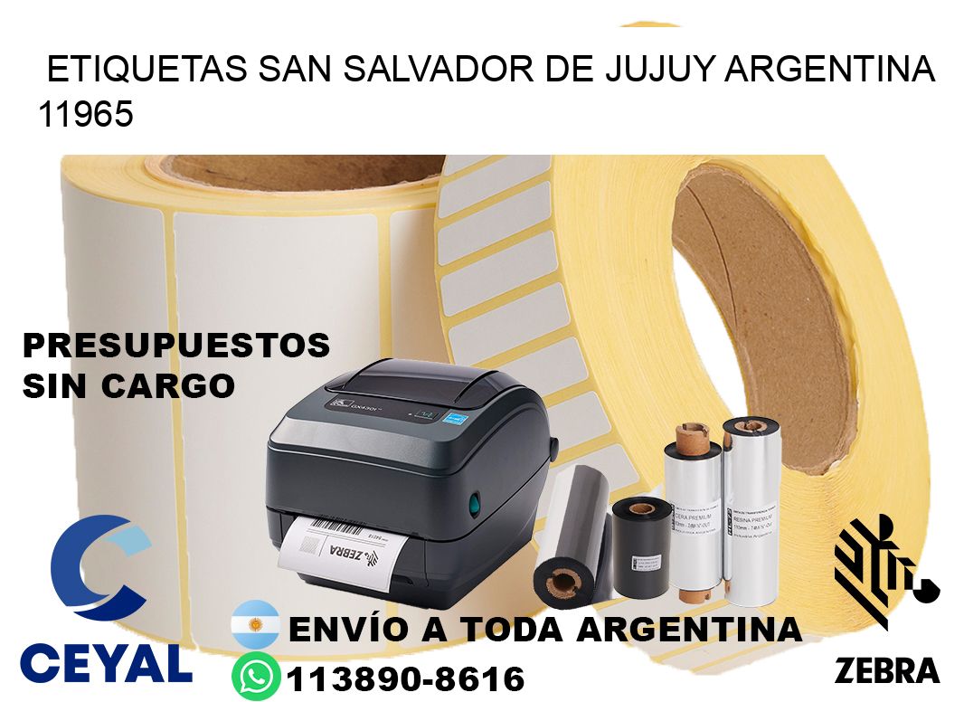 Etiquetas San Salvador de Jujuy Argentina 11965