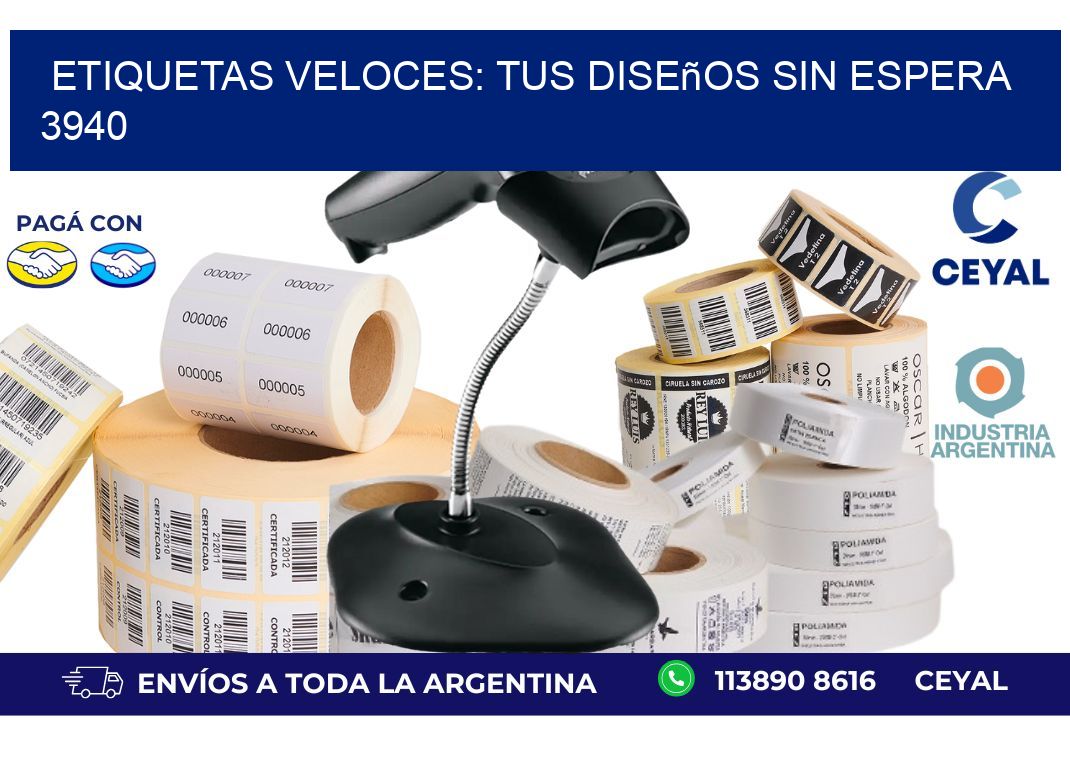 Etiquetas Veloces: Tus Diseños sin Espera 3940