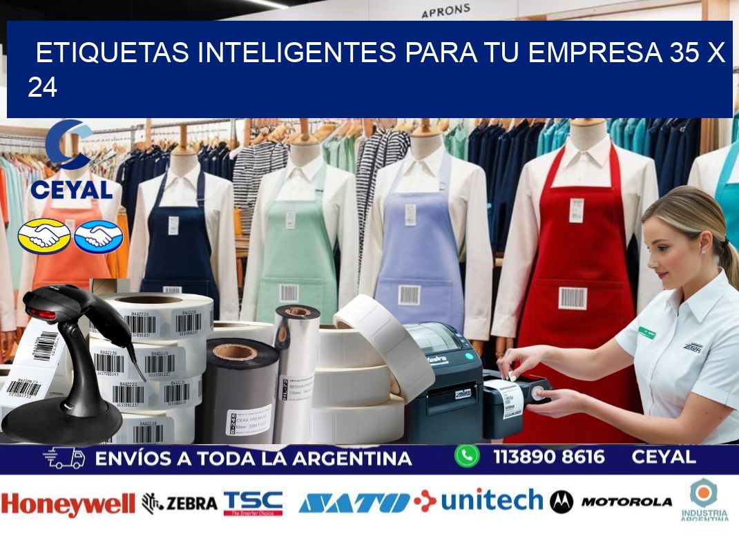 Etiquetas inteligentes para tu empresa 35 x 24