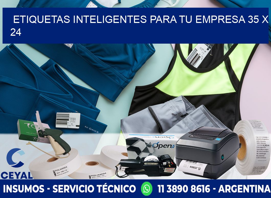 Etiquetas inteligentes para tu empresa 35 x 24