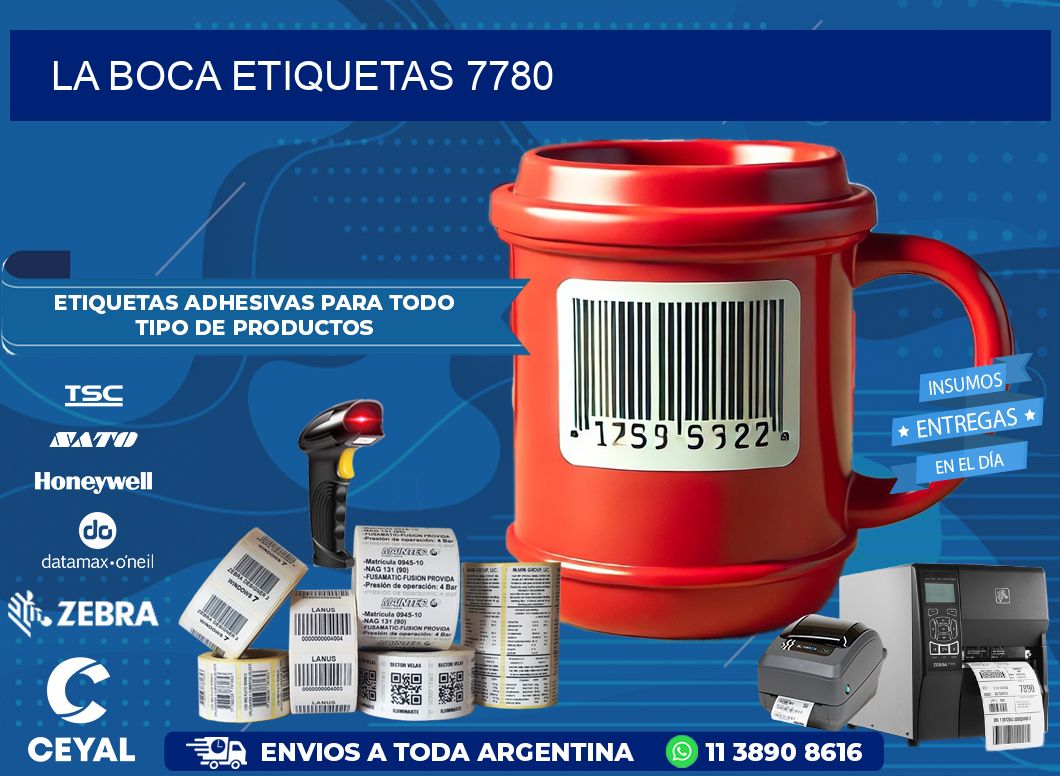 La Boca etiquetas 7780