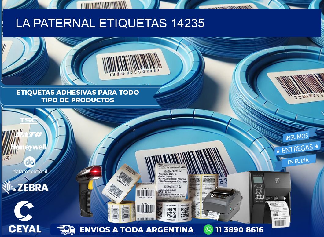 La Paternal etiquetas 14235