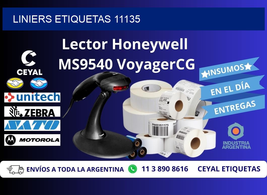 Liniers etiquetas 11135