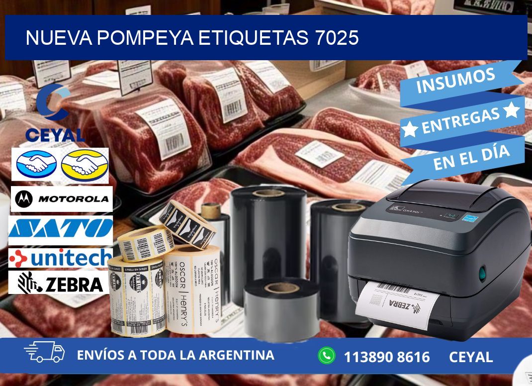 Nueva Pompeya etiquetas 7025
