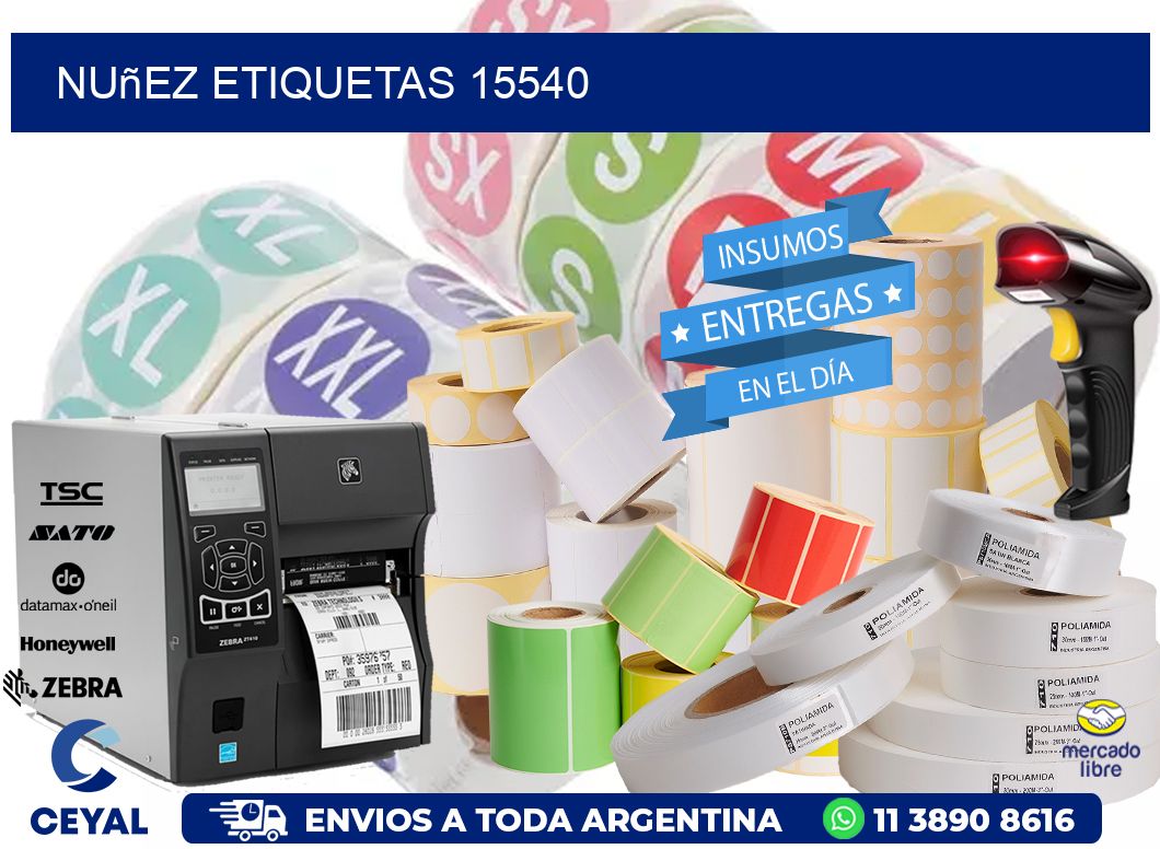 Nuñez etiquetas 15540