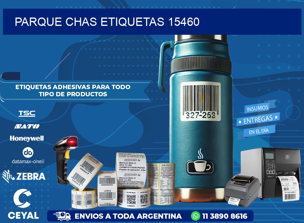 Parque Chas etiquetas 15460