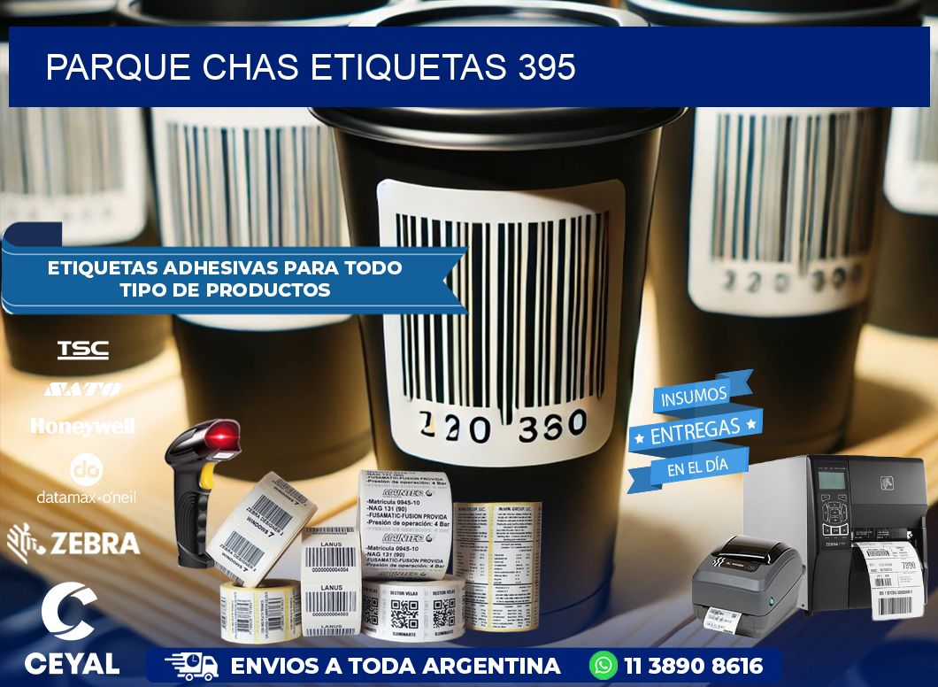 Parque Chas etiquetas 395