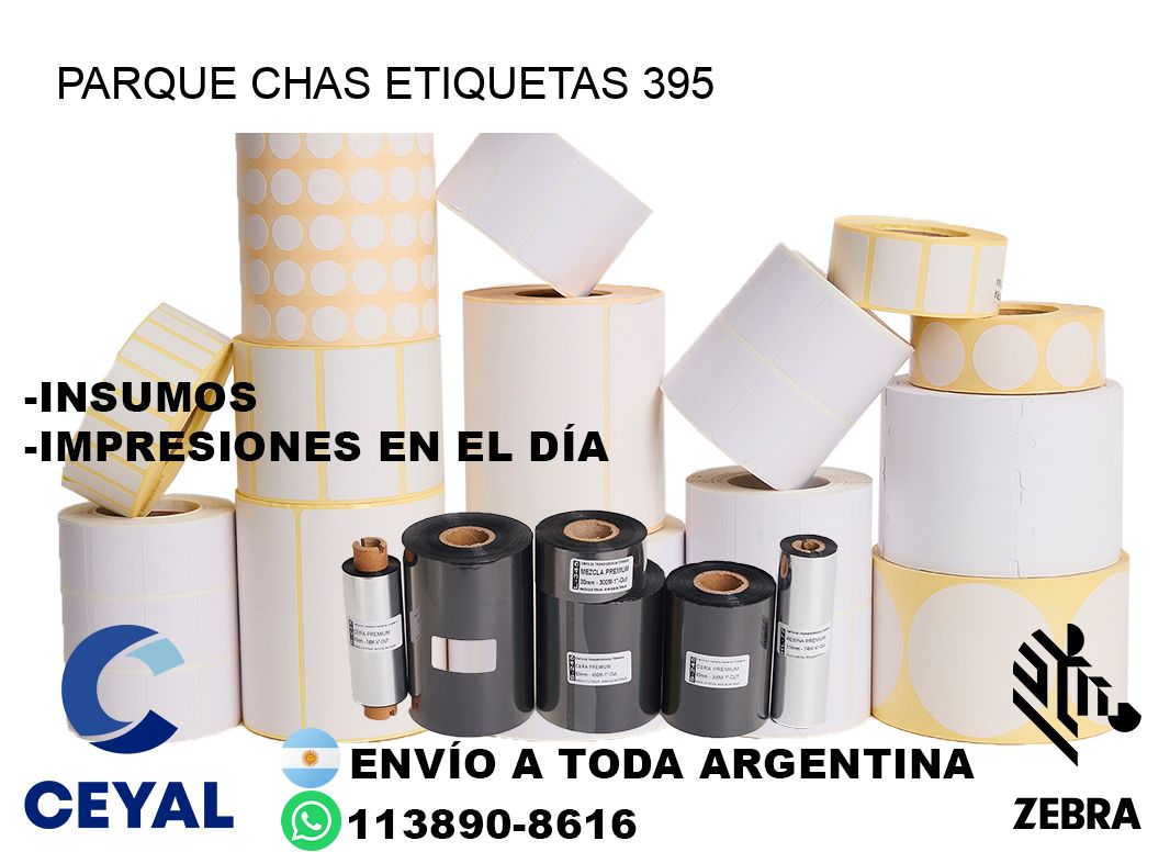 Parque Chas etiquetas 395