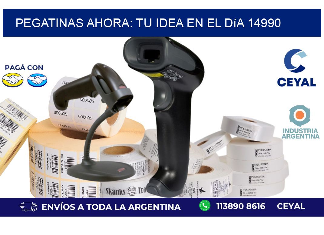 Pegatinas Ahora: Tu Idea en el Día 14990