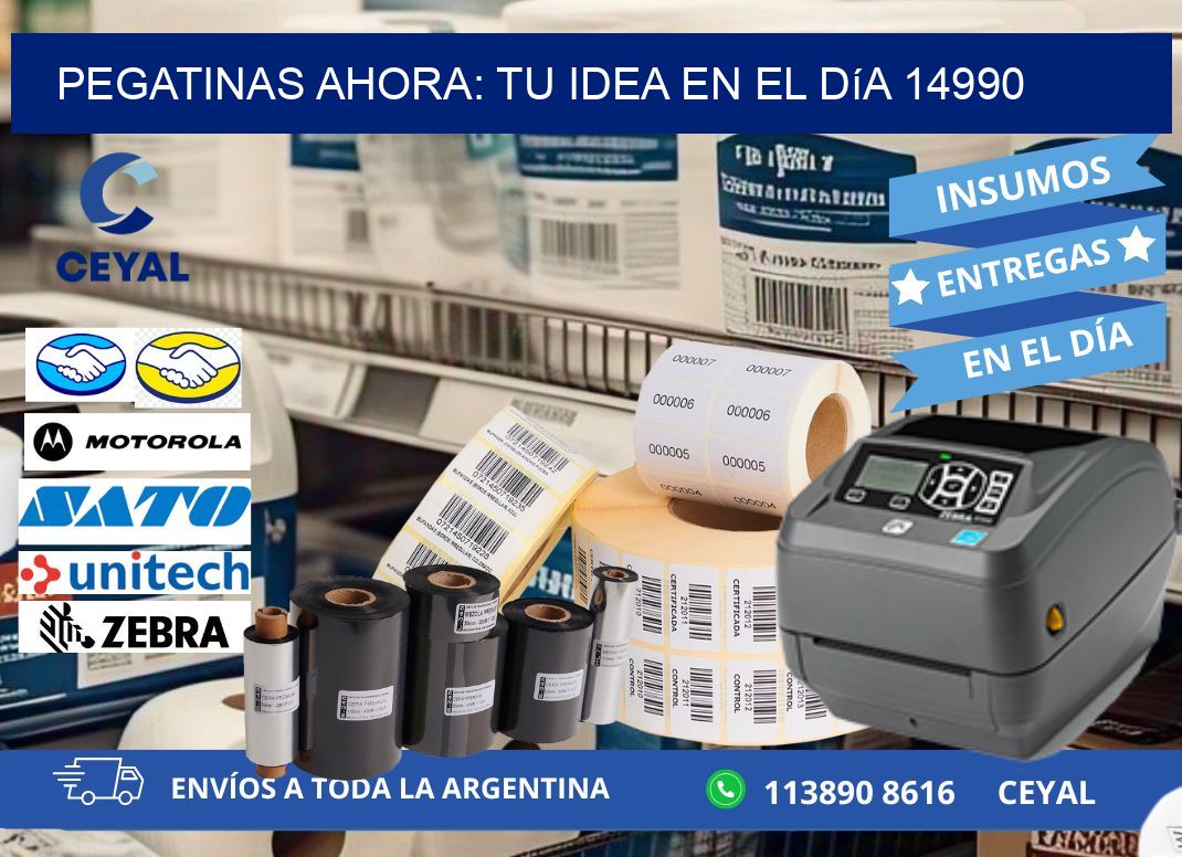 Pegatinas Ahora: Tu Idea en el Día 14990