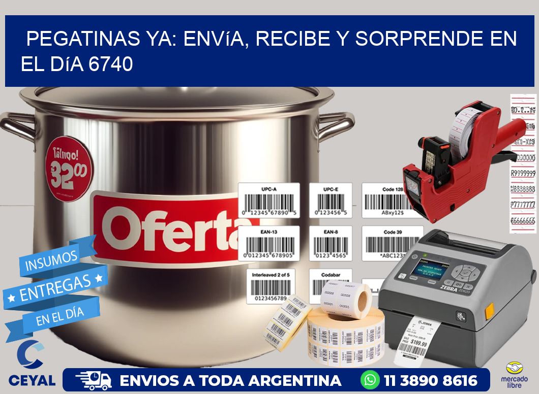 Pegatinas Ya: Envía, Recibe y Sorprende en el Día 6740