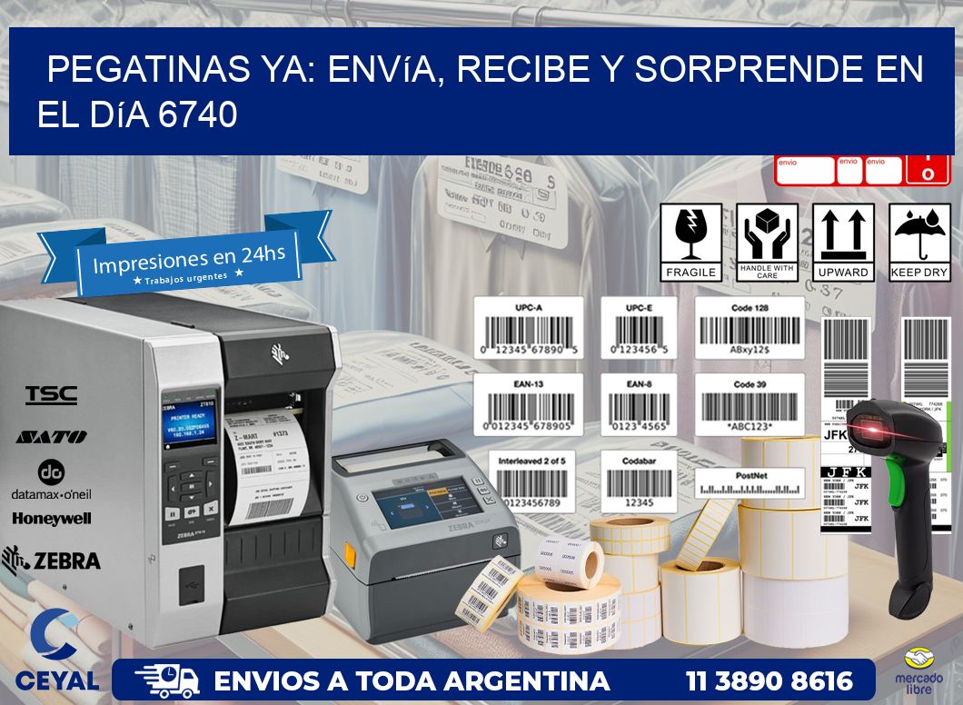 Pegatinas Ya: Envía, Recibe y Sorprende en el Día 6740