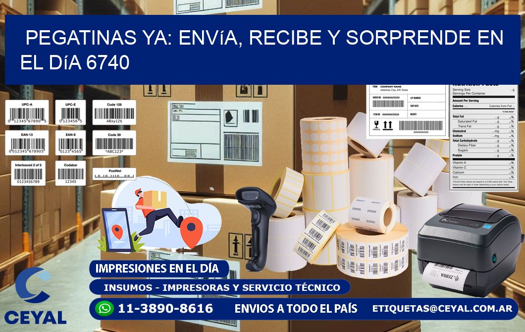 Pegatinas Ya: Envía, Recibe y Sorprende en el Día 6740