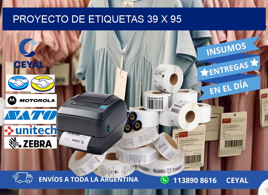Proyecto de etiquetas 39 x 95