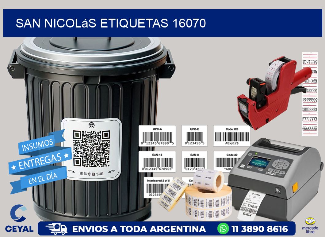San Nicolás etiquetas 16070