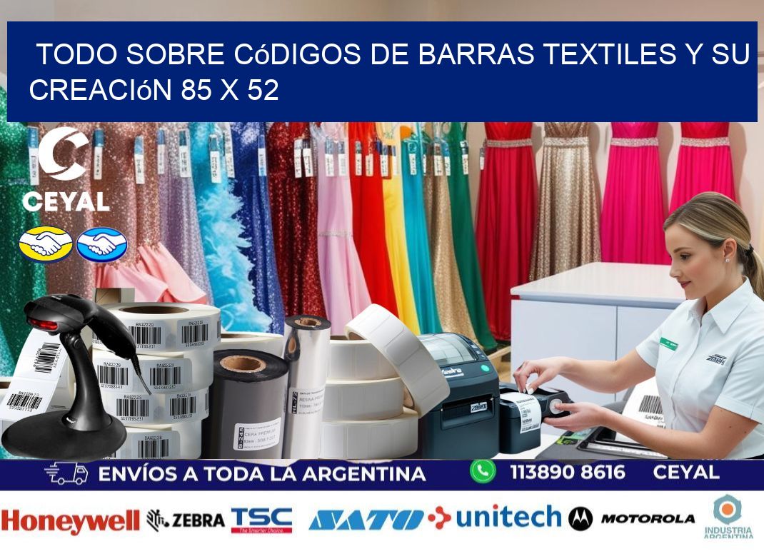 Todo sobre Códigos de Barras Textiles y su Creación 85 x 52